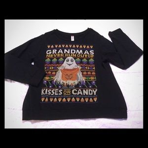 Grandmas never run out of kisses candy Halloween